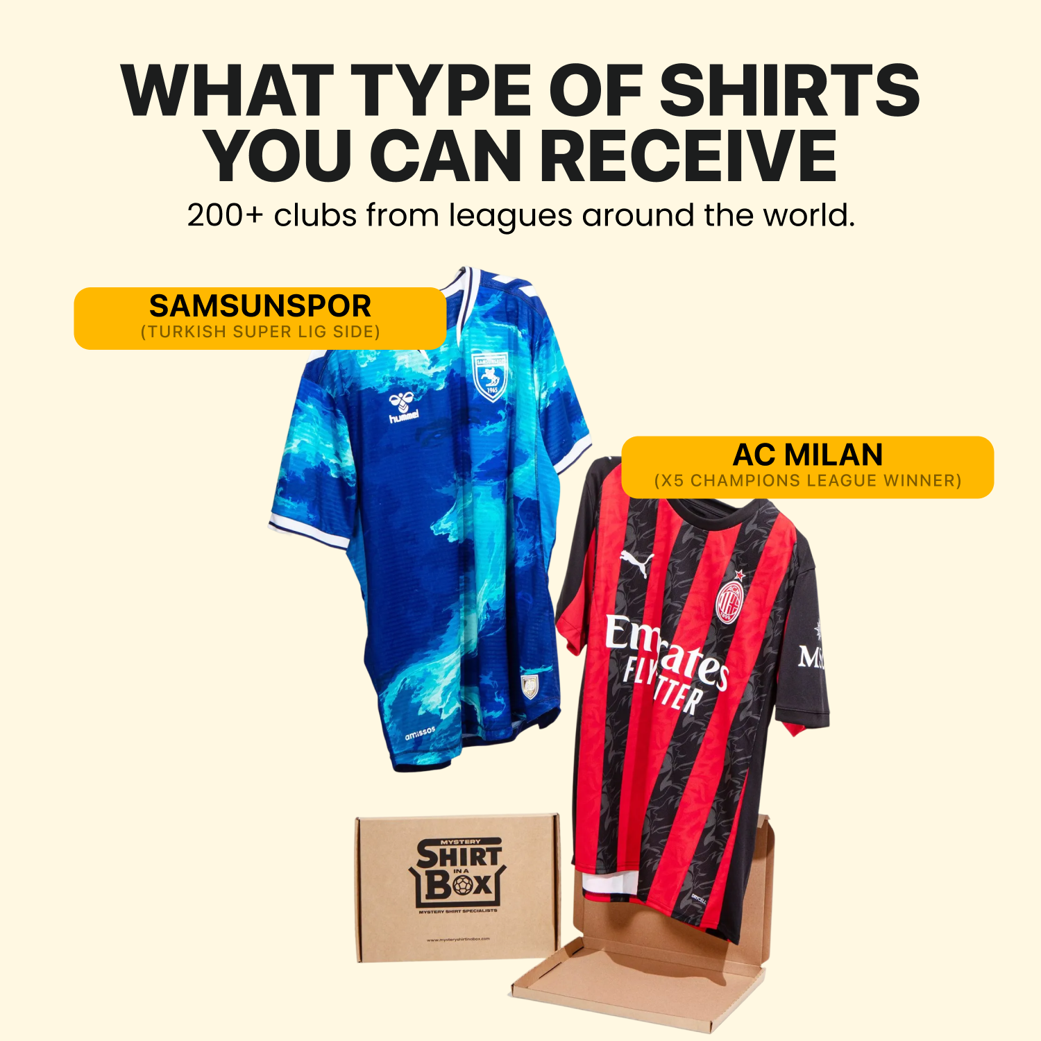 Kids Mystery Football Shirt