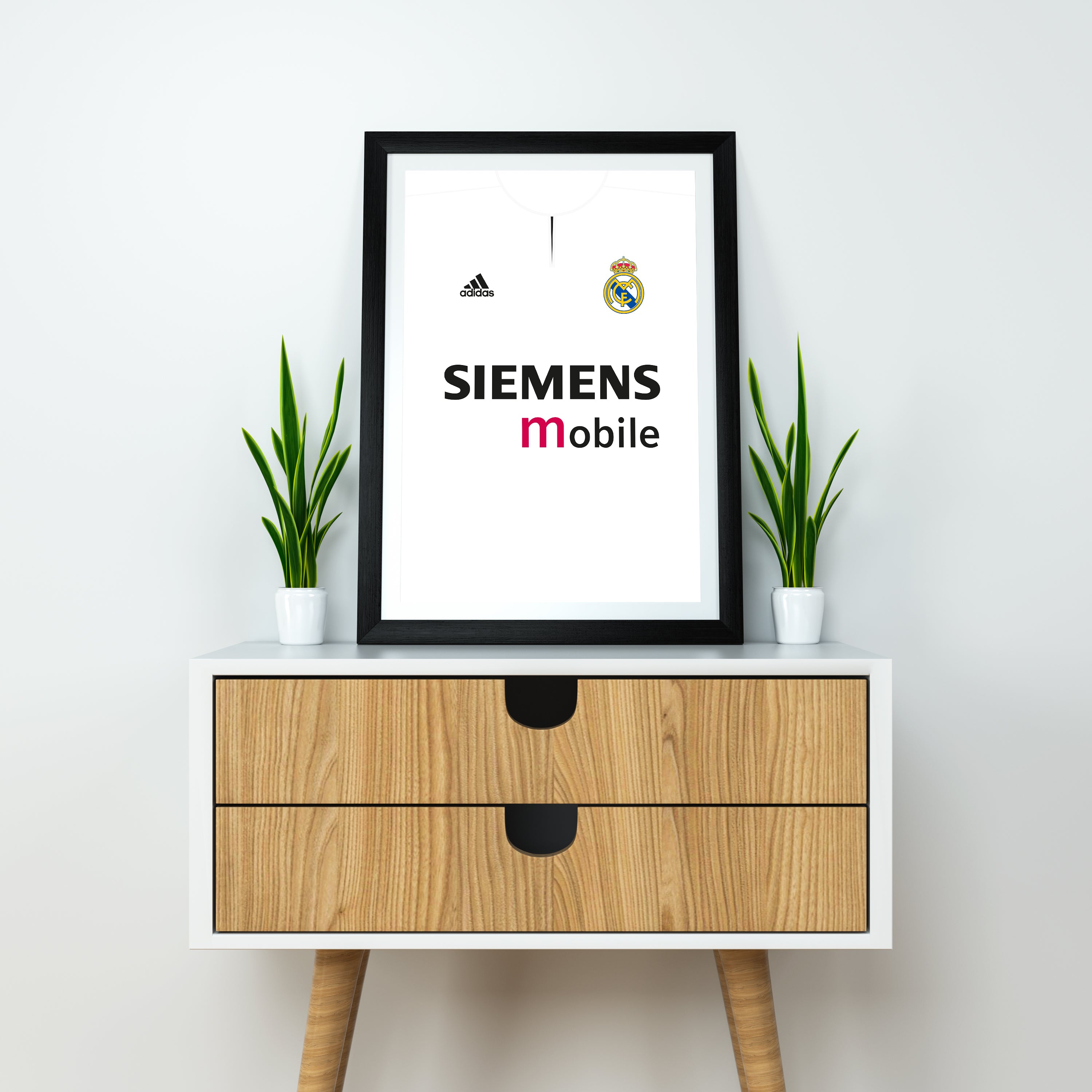 David Beckham Real Madrid (Front) Heavyweight Art Print - Football Post - Perfect Gift - Birthday Present for Him